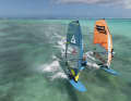 The premier class in windsurfing: Freeride boards around 130 litres are the most commonly sold and fit almost everyone from intermediates to heavy freeracers. We compared eight 2025-litre boards on the green slopes of Tobago