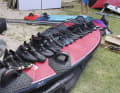 Show us your shoes: just like on St Nicholas Eve, the test models on Tobago are ready to be tried out.