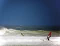 The way out was much more unpleasant than riding the waves
