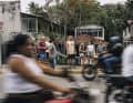 The chaotic traffic in Cabarete can take some getting used to. A cacophony of car horns and the loud rattling of mopeds 
are a common sight on the main road.