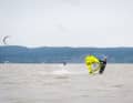 The difficult conditions ultimately showed that competition experience really does pay off. Here veteran Adam Sims.
