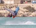 Lennart Neubauer immediately set the best score of the day on the beach