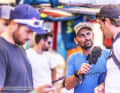 Ben Proffitt kommentierte die Live-Ation