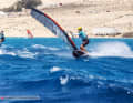 He competed on Fuerte without training, but with old sails as a gesture of goodwill