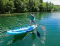 Das breite Board dreht schnell und sicher