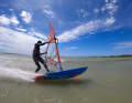 The Starboard Kode turns super tight.