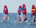Strong start for Sophia Meyer at the iQFOiL Games during Kiel Week