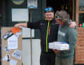 Christian Bekker (l.) took over the surf school at the Großer Meer Jens Radde a few months ago