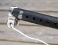 Both the aluminium and carbon versions have a solid stainless steel fitting.