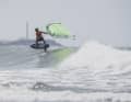 The conditions were absolutely fair with wave heights of between one and two metres