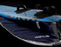 The Haiku boards are not only lighter, but also come with a matching board bag.