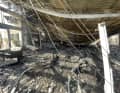 The station is completely destroyed