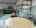 Bouke has been building boards since his youth on Terschelling, and now he also develops sails, fins and more