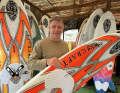 Bouke Becker has been part of the surf scene on Fuerteventura for over 30 years with his label Witchcraft.