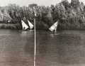 Stand-up sailing in black and white. This is what windsurfing looked like in 1974.