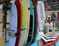 Neuheit neben alten BEkannten ist ein Performance-Longboard...