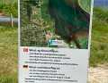 The nature reserve is clearly signposted and surfing is restricted to certain times.