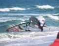 Teamwork when crossing the shorebreak
