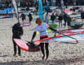 Lennart Neubauer was the standout rider on Day 2 of the World Cup on Sylt