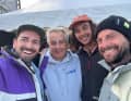 Gemeinsame Wurzeln: das surf Magazin mit dem ehemaligen Chefredakteur Andreas Erbe (2. v. l.) begleitete BLACKROLL-Gründer Marius Keckeisen (r.) seit seiner aktiven DWC-Zeit, Harry Goeft von JAKLAR ist ein alter Jugendfreund