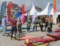 His mission: to make windsurfing bigger again. Some surfing students received extra motivation from the 42-time world champion