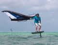 We were able to test both Naish innovations. The ADX...
