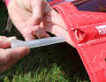 In our case, the batten tensioner can simply be pulled out