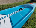 The deck is lowered but significantly less than on the Allstar or the canoe-like Sprint.
