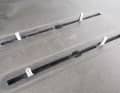 Once the foil has been carefully removed, the bolts are tightened by hand. As these lie against the underside of the rail, the position is fixed