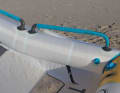 The unit can be optionally equipped with handles...