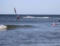 ...there was hardly any wind under land, so that the last few metres had to be covered by doddering