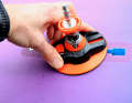 The base is easy to grip and tighten