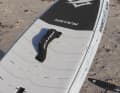 ...and offers the option of mounting foot straps