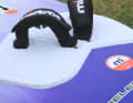 The board is equipped with good straps, the pads are thick and grippy