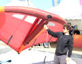 The NeilPryde Firefly was presented for the first time at the Foil Festival on Fehmarn