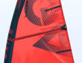 The Hybrig 4.7 has only four battens and a comparatively long boom