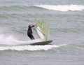 ...and has built an agile, manoeuvrable and very controllable board for jumping, heating and riding waves on moderate North and Baltic Sea days.