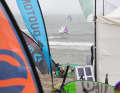 The first day began somewhat changeable, but very windy