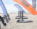 We went stalking right at the opening and checked out the new products. The French brand Ketos is rather unknown in Germany but has been active in foiling since 2009