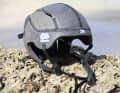 The helmet from Sjø Protection protects thanks to a Kevlar layer