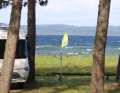 Staying close to the beach – it works particularly well at Ebeltoft Strand Camping