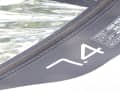 A Kevlar strip on the lowest batten prevents abrasion