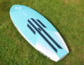 At 5.52 kilos, the board is pleasingly light