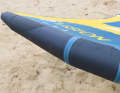 The seams on the leading edge are well reinforced