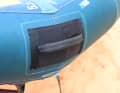 The front handle is well dimensioned and backed with a neoprene cover