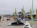 Das Foil Festival steigt noch bis Pfingstmontag am Südstrand auf Fehmarn