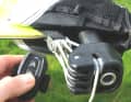 The Triple E extension is operated via two remote controls...