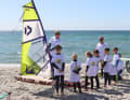 Wir konnten zwei Größen im Rahmen unserer Kids-Camps auf dem surf-Festival ausprobieren.