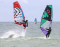 The 2024 world champion also took to the water with Blackroll founder Marius Keckeisen