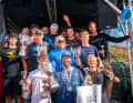 The new German champions in wave, fin and foil slalom